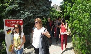 Երիտասարդական խմբերի ճանաչողական այց Գյումրի