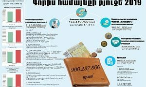 Համայնքի 2019թ. բյուջեի նախագիծը՝ ինֆոգրաֆիկաներով