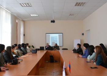 «Լեռնային Ղարաբաղի հակամարտության գոտու պատմամշակութային ժառանգությունը» գրքի քննարկումը ԳՊՀ-ում