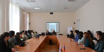 «Լեռնային Ղարաբաղի հակամարտության գոտու պատմամշակութային ժառանգությունը» գրքի քննարկումը ԳՊՀ-ում