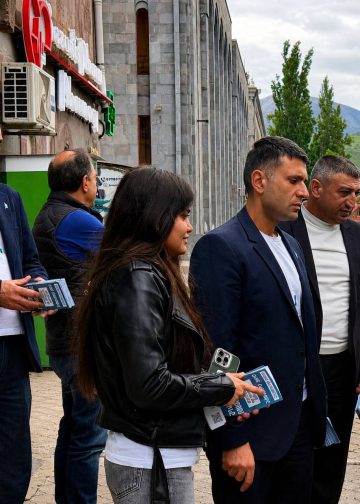 «Ժողովրդավարական համախմբում» կուսակցությունը Գորիսում ներկայացրել է իր նախընտրական ծրագիրը