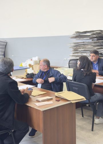 Թիվ 34 ընտրատարածքն ամփոփում է Աժ ընտրությունների քվեարկությունը